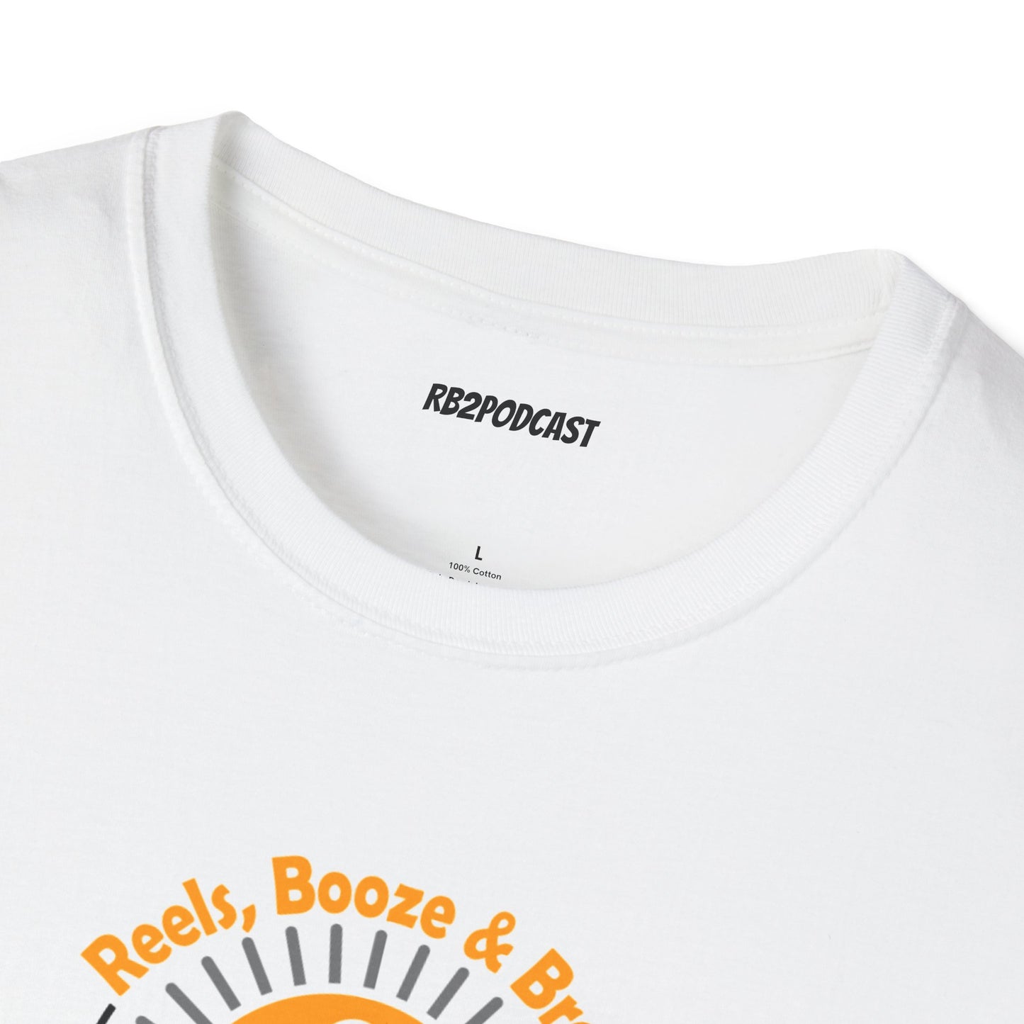 RB2podcast Reel Logo T-Shirt