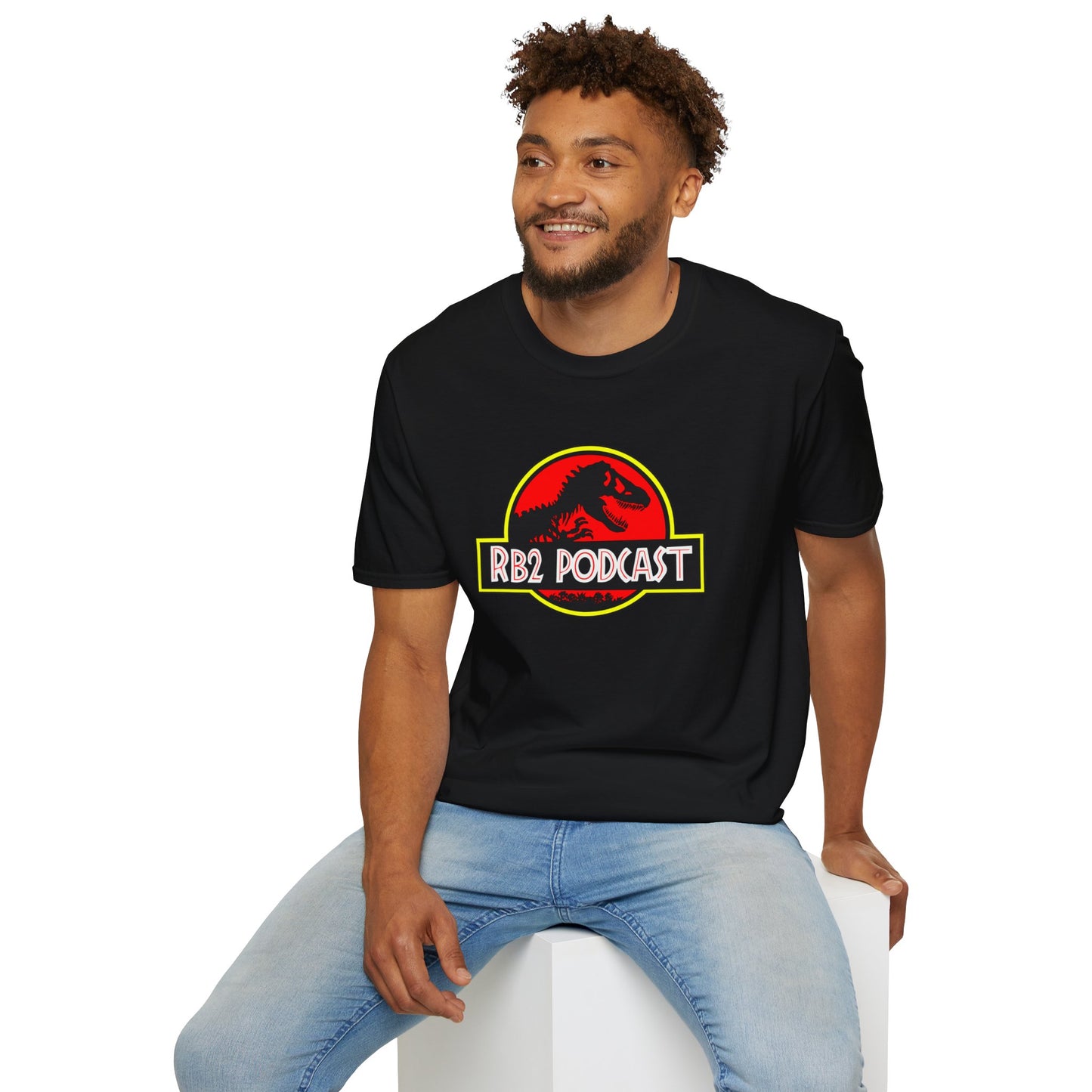 RB2podcast Jurassic T-Shirt